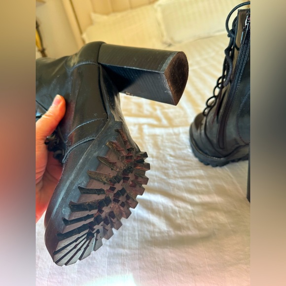 Jeffrey Campbell lace up booties - Picture 2 of 4